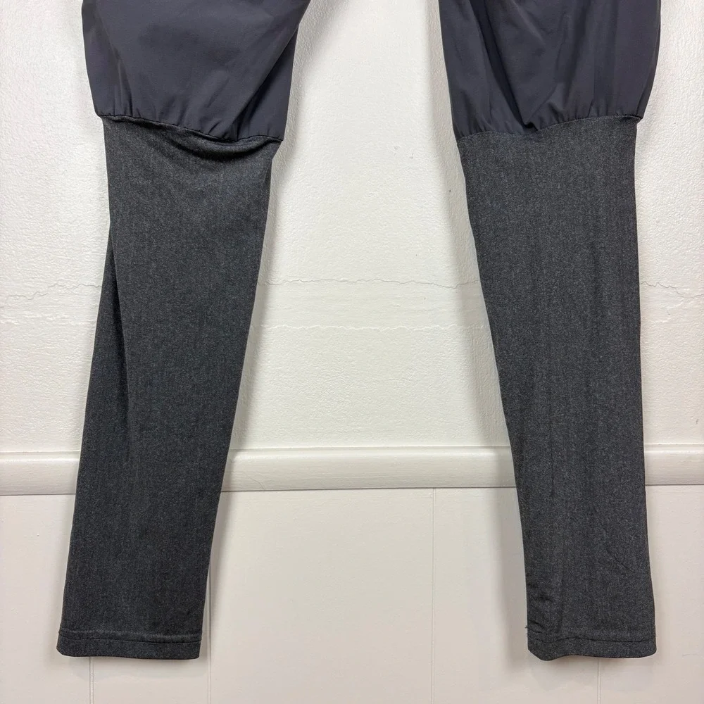 Beanpole Womens Hiking Climbing Pants Size S Gray Mixed Fabric Stretchy Gropcore